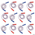 78" Patriotic Nylon Jump Ropes with Plastic Handles - 12 Pc.