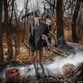 78" Reaper's Ride Horse & Rider Animated Prop with Light-Up Eyes