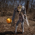 7 Ft. Animated Prowling Jack Halloween Decoration