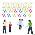 7 ft. Assorted Bright Colors Plastic Jump Ropes - 12 Pc.