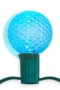 G50 Wonderful LED SMD Bulb (25 bulbs/bag) - Faceted, Teal