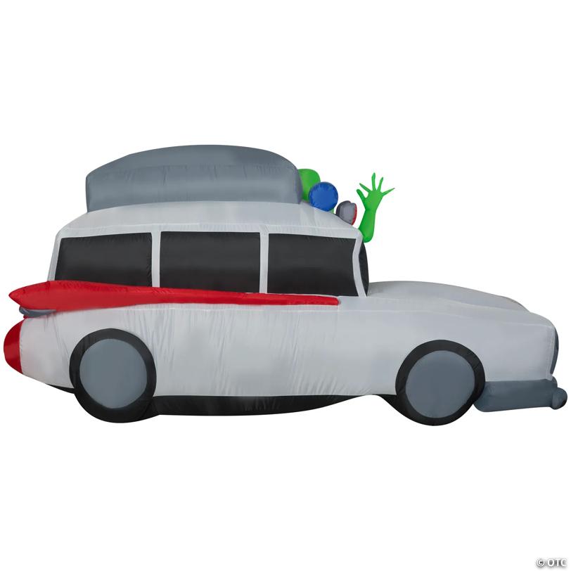 84" x 42" Airblown® Blowup Inflatable Ghostbusters™ Ecto-1 with Slimer Halloween Outdoor Yard Decoration
