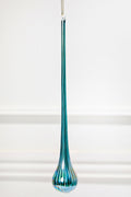 9" - 12" Blue Glass Drop Ornament