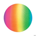 8 1/2" Inflatable Bright Rainbow Playground Rubber Balls - 6 Pc.