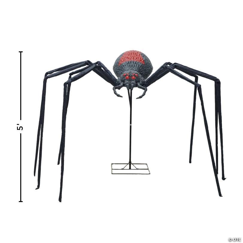 8 Ft. x 5 Ft. Black Widow Spider Halloween Yard Decoration