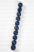 10pc Shatterproof Ornament Box - Night Blue