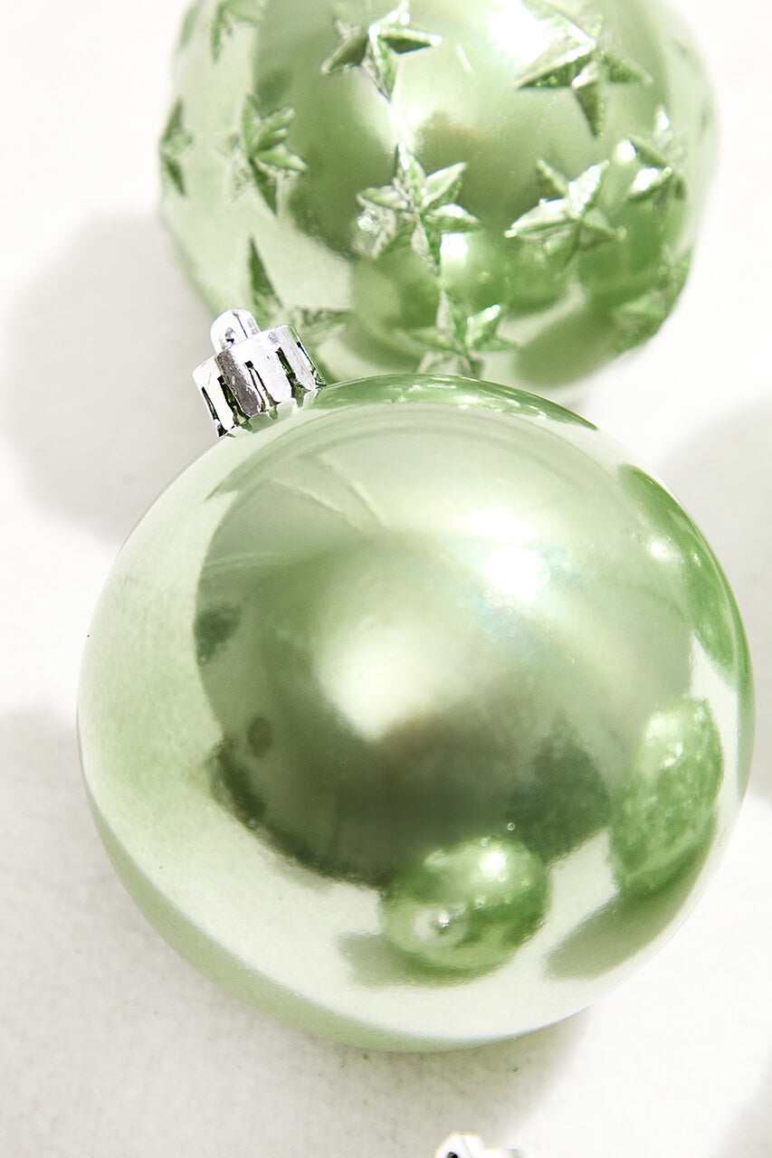 3" Shiny Light Green Shatterproof Tube