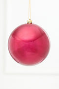 5.5" Festive Pink Shatterproof Ornament