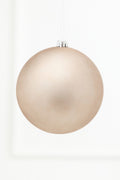 5.5" Smoky Pearl Matte Shatterproof Ornament