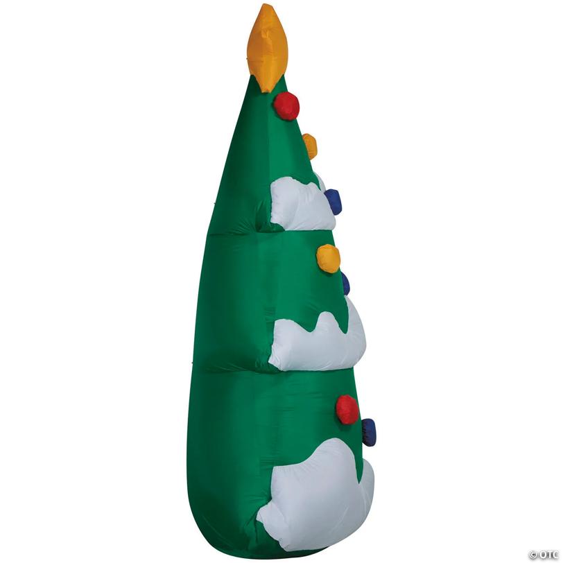 9 Ft. Airblown® Inflatable Rainbow Wave Lightshow Christmas Tree Outdoor Yard Decoration
