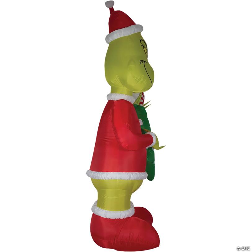 9 Ft. Airblown Inflatable Dr. Seuss™ The Grinch with LED Lights Christmas Yard Decoration