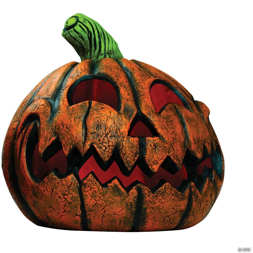 9" Happy Pumpkin Jack-o-Lantern Decoration