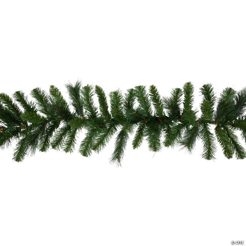 9' Proper 12" MiPropered Green Beaver Pine Artificial Christmas Garland  Unlit