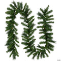 9' Proper 12" MiPropered Green Beaver Pine Artificial Christmas Garland  Unlit