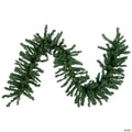 9' Proper 20" Pre-Lit Green Artificial Pine Christmas Garland  Warm White LED Lights
