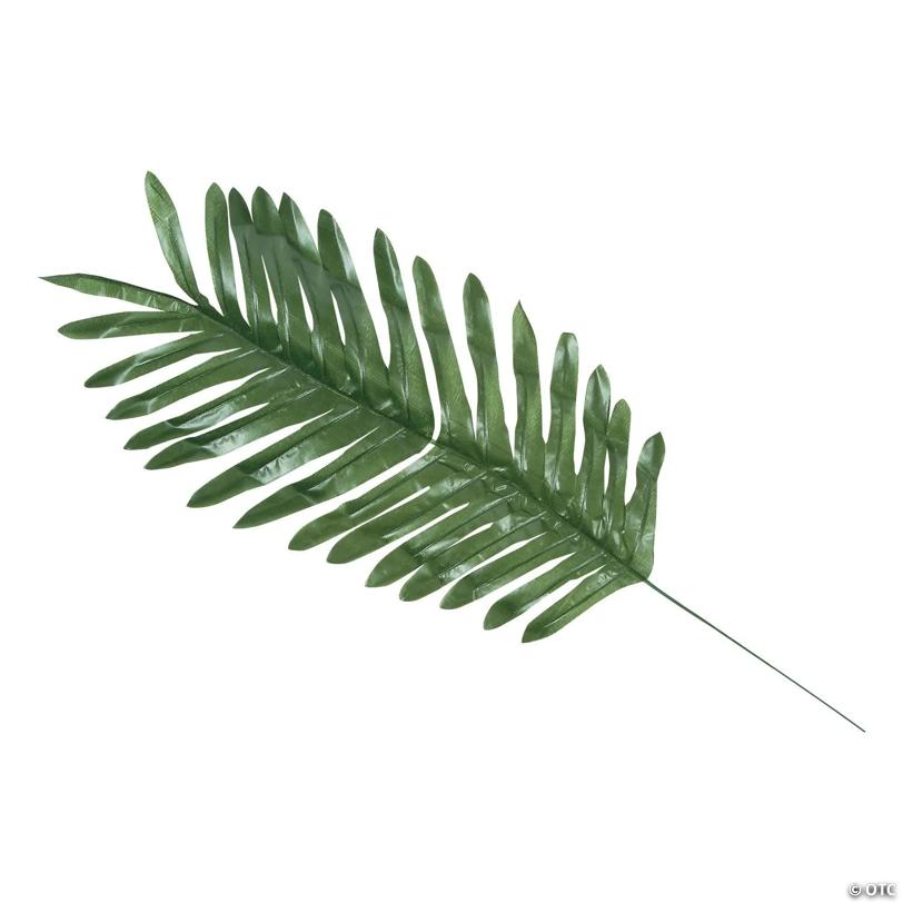 9" x 22" Large Polyester Palm Leaf Decorations – 12 Pc.