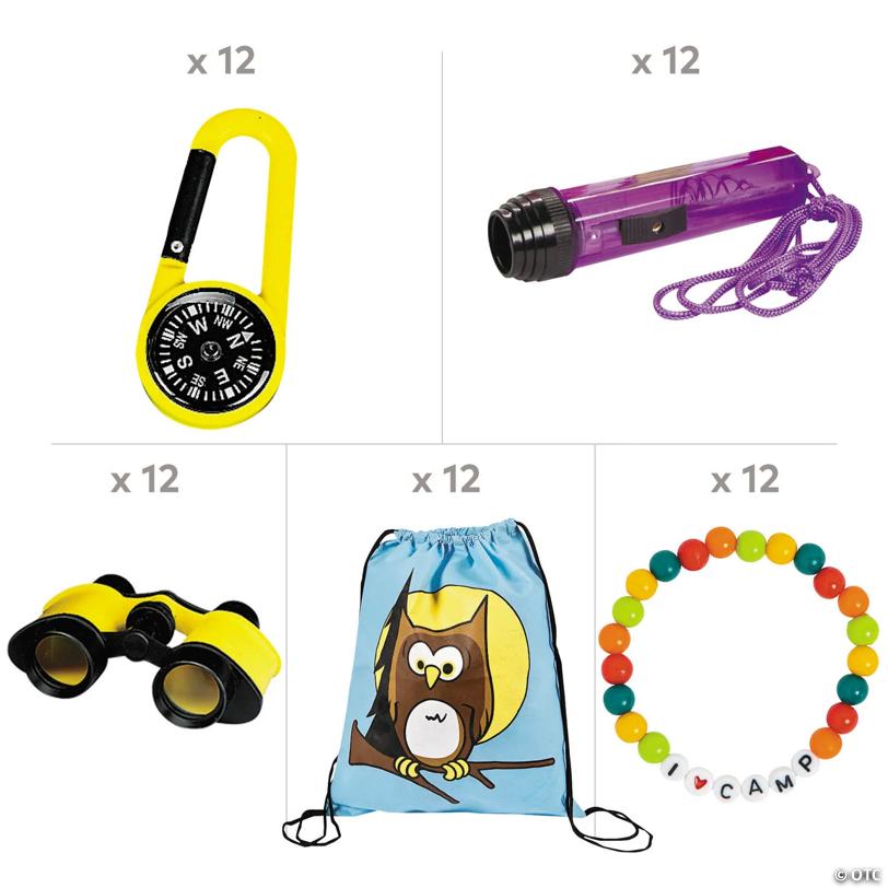 Backyard Camping Boredom Buster Kit - 60 Pc.