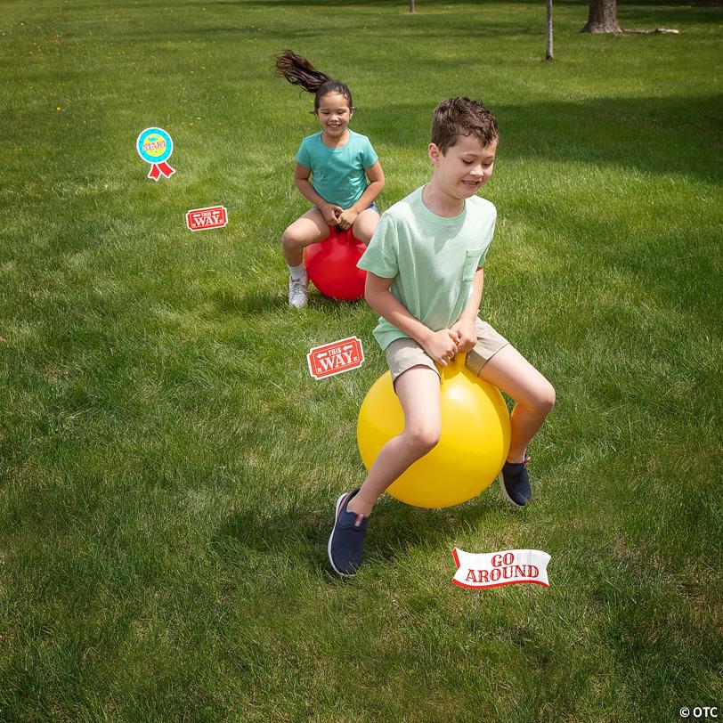 Backyard Carnival Hopper Relay Game