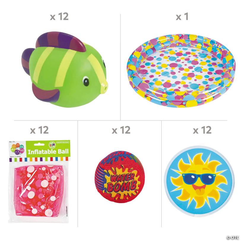 Backyard Pool Boredom Buster Kit - 49 Pc.