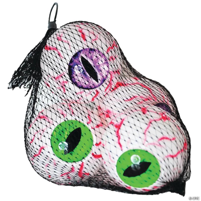 Bag of Cat Eyes Decoration - 4 Pc.