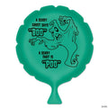 Beistle - A Scary Ghost Says "Boo" Whoopee Cushion - 6 Pack
