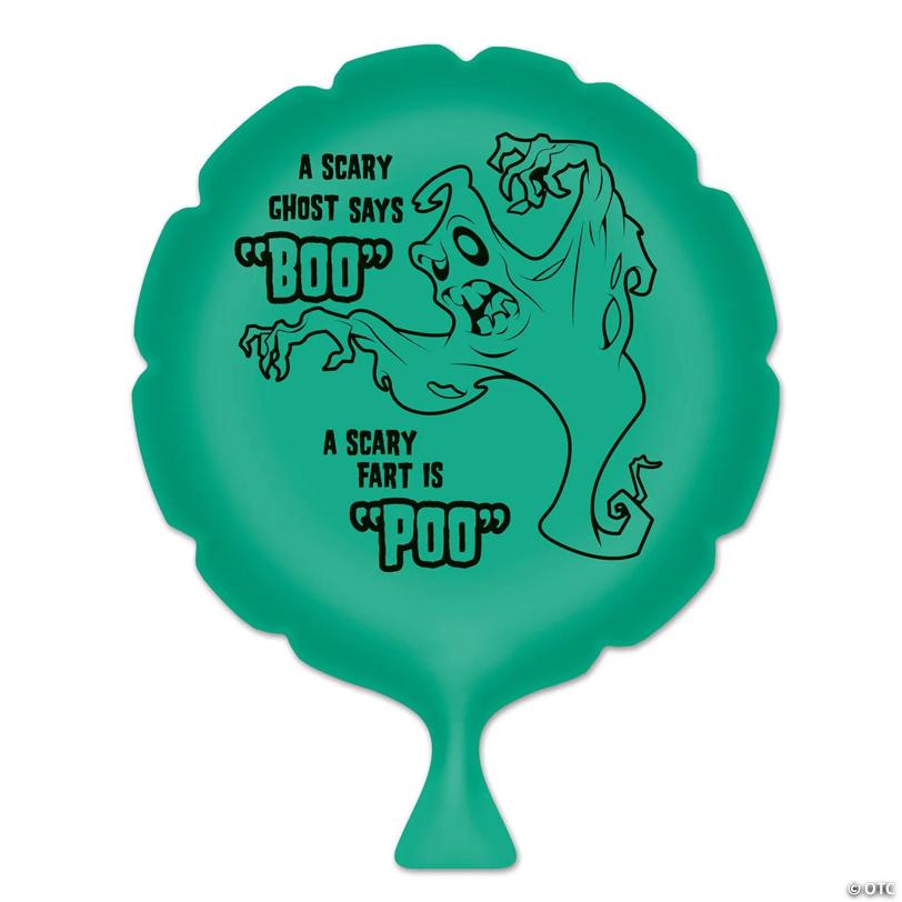 Beistle - A Scary Ghost Says "Boo" Whoopee Cushion - 6 Pack