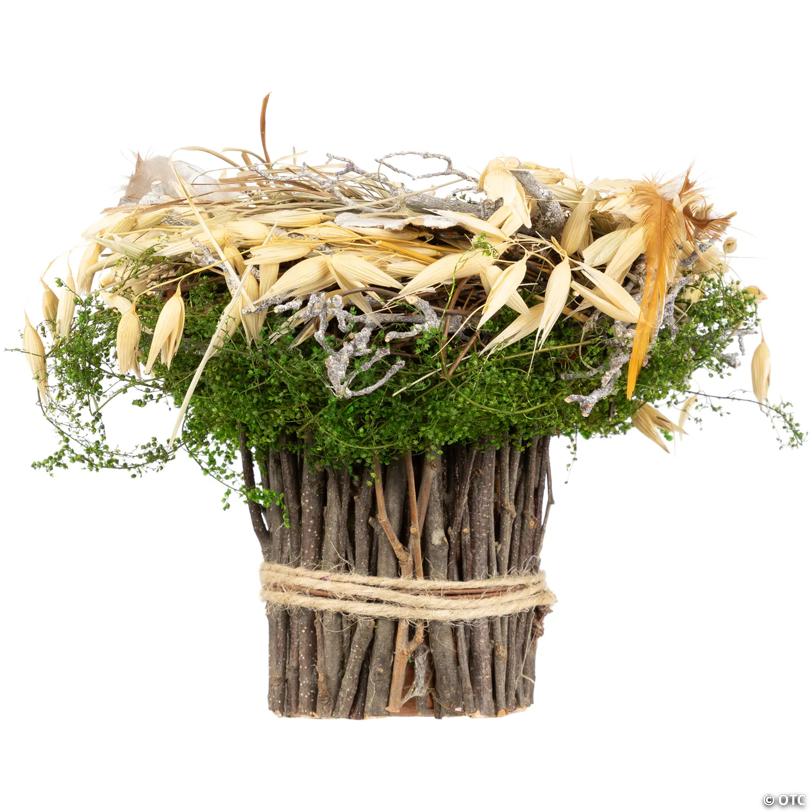 Bird's Nest with Eggs Easter Tabletop Decoration - 6.5