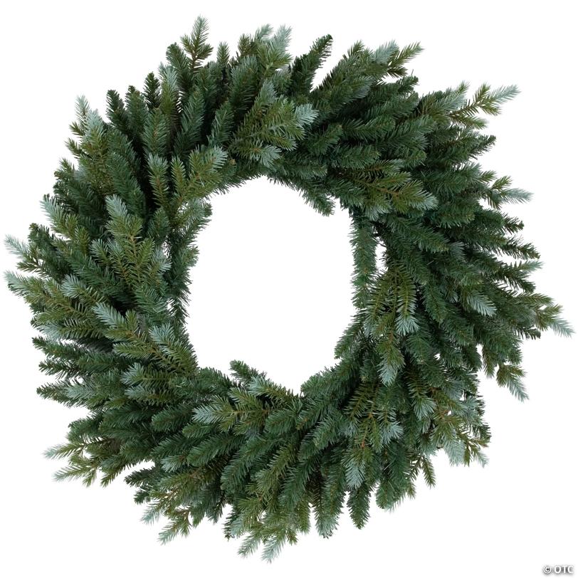 Blue Spruce Artificial Christmas Wreath  36-Inch  Unlit