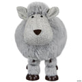 Bouncing Sheep Plush Easter Figure - 7.5" - Gray