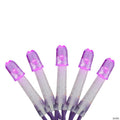 Brite Star 2' x 8' Purple LED Tree Trunk Wrap Christmas Net Lights - Purple Wire