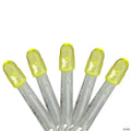 Brite Star 2' x 8' Yellow LED Net Style Tree Trunk Wrap Christmas Lights - Clear Wire