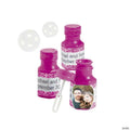 Bulk 48 Pc. Custom Photo Mini Hexagon Bubble Bottles