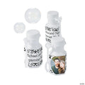 Bulk 48 Pc. Custom Photo Mini White Bubble Bottles