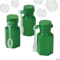 Bulk 48 Pc. Mini Hexagon Green Bubble Bottles