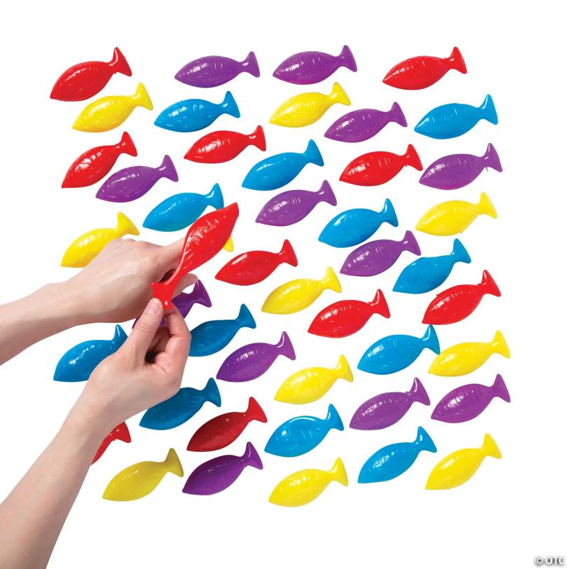 Bulk 48 Pc. Religious Fish Flingers