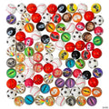 Bulk 96 Pc. Colorful Cool Icon Bouncy Ball Assortment