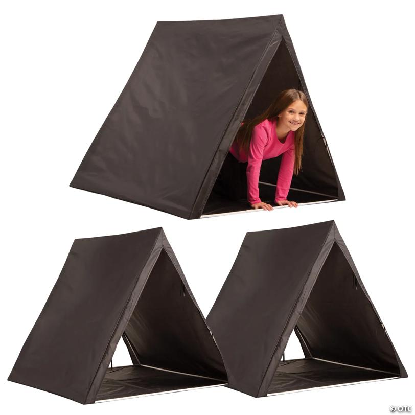 Bulk Black Sleepover Tent Kit - 3 Pc.