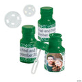 Bulk Custom Photo Mini Green Bubble Bottles - 48 Pc.