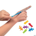 Bulk Mini Stretchy Flying Frogs & Lizards - 144 pc