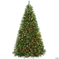 Casafield 9FT Pre-Lit Realistic Green Spruce Artificial Holiday Christmas Tree with Stand