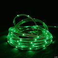 Christmas Decor 18' Green LED Outdoor Christmas Linear Tape Lighting - White Finish