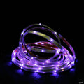 Christmas Decor 18' Purple LED Outdoor Christmas Linear Tape Lighting - White Finish