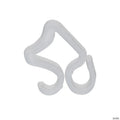 Clear Outdoor Gutter Christmas Light Clips - 50pc