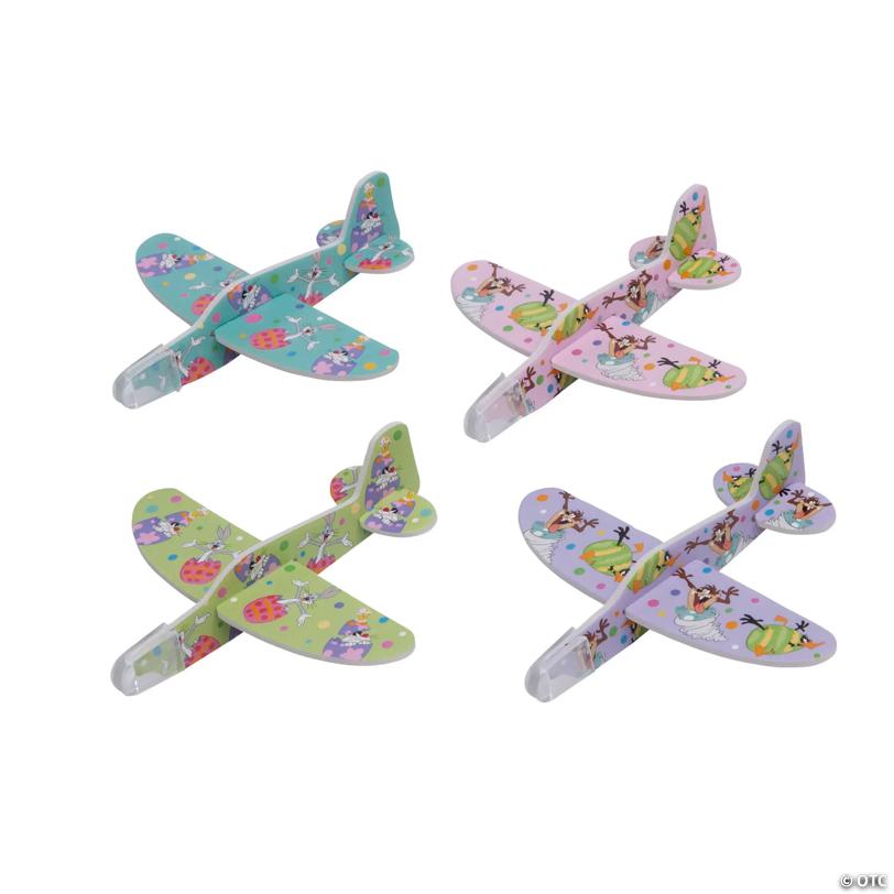 Colorful Mini Looney Tunes Easter Gliders - 48 Pc. for Kids
