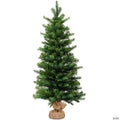 Costway 3Ft Pre-Lit Spruce Tabletop Christmas Tree Lights Timer