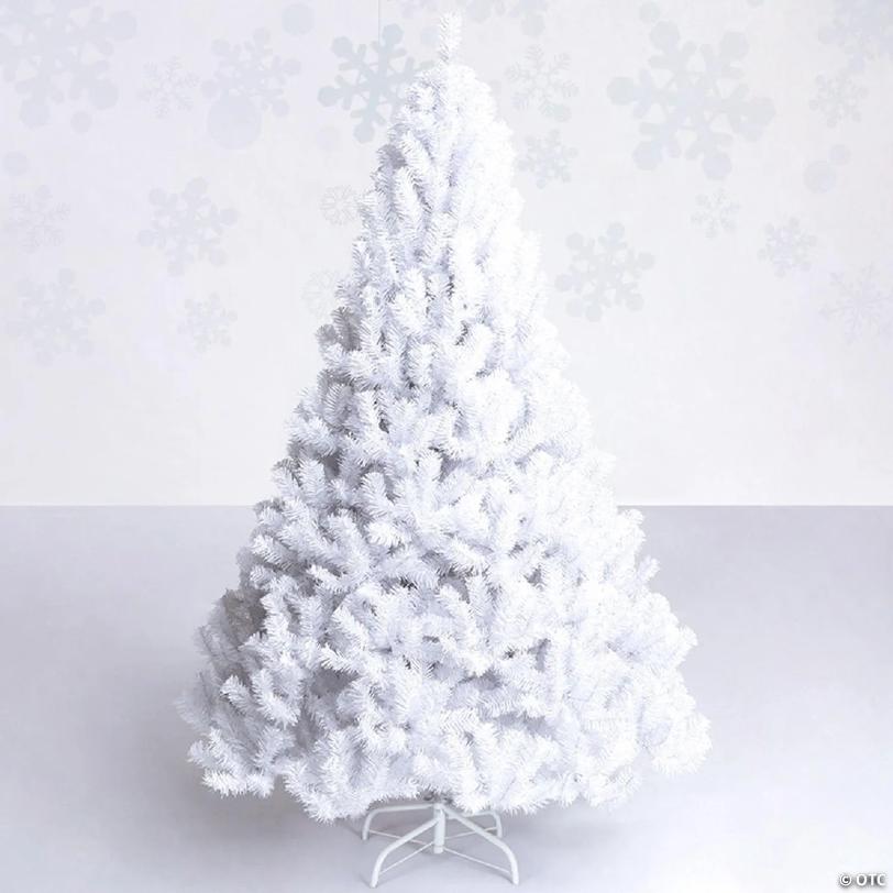 Costway 6Ft Artificial Christmas Tree Indoor Outdoor Holiday Decoration White