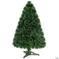 Costway Pre-Lit Fiber Optic Artificial PVC Christmas Tree Tabletop 3Ft