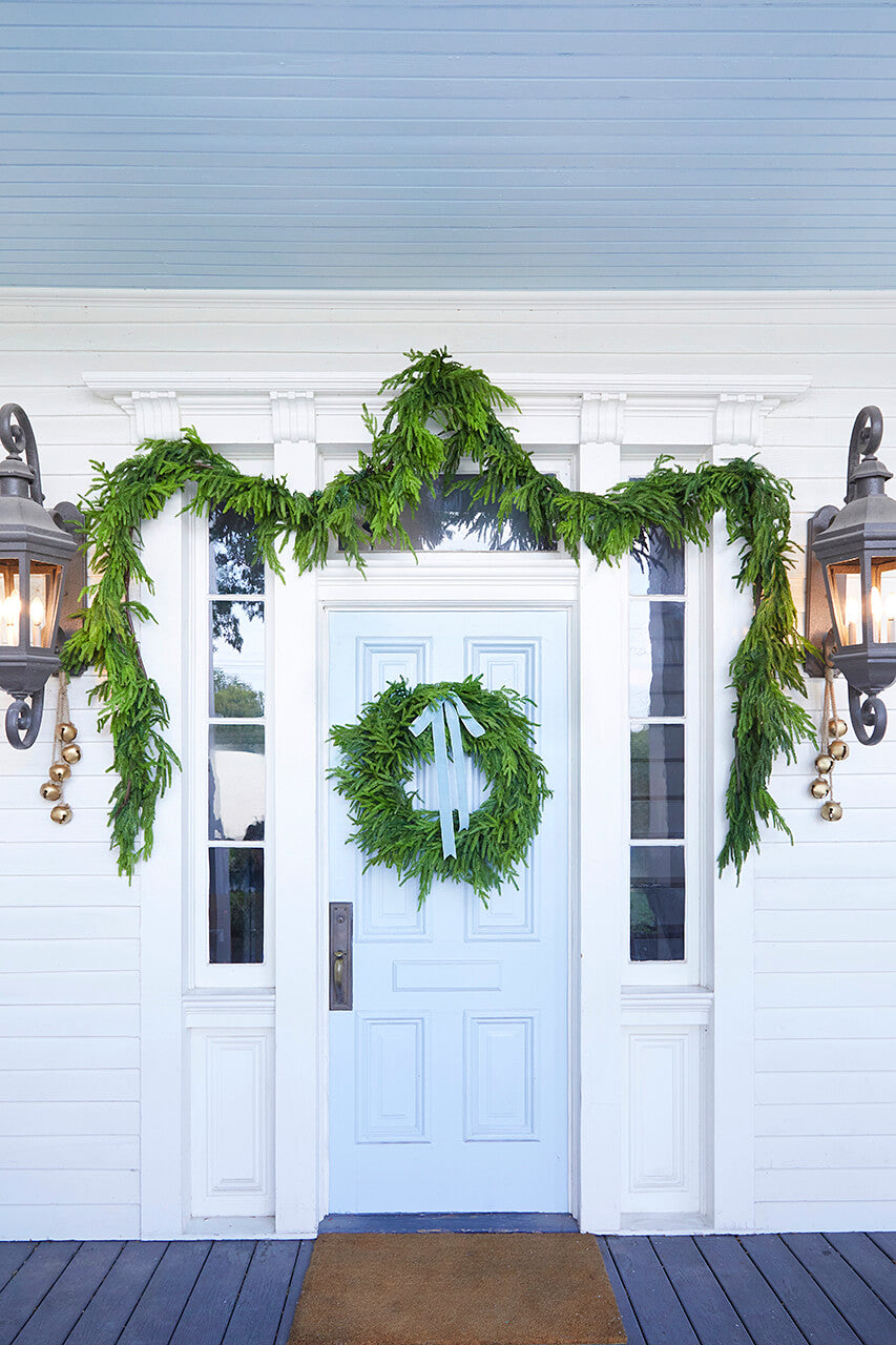 30" Just Cut Real Touch Norfolk Pine Wreath