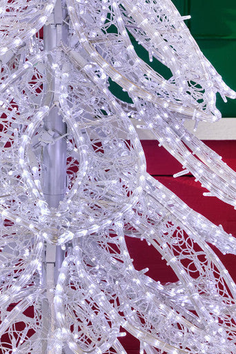 12' LED Christmas Tree - Warm/Cool White