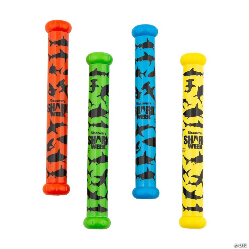 Discovery Shark Week™ Dive Stick Pool Toys – 12 Pc.